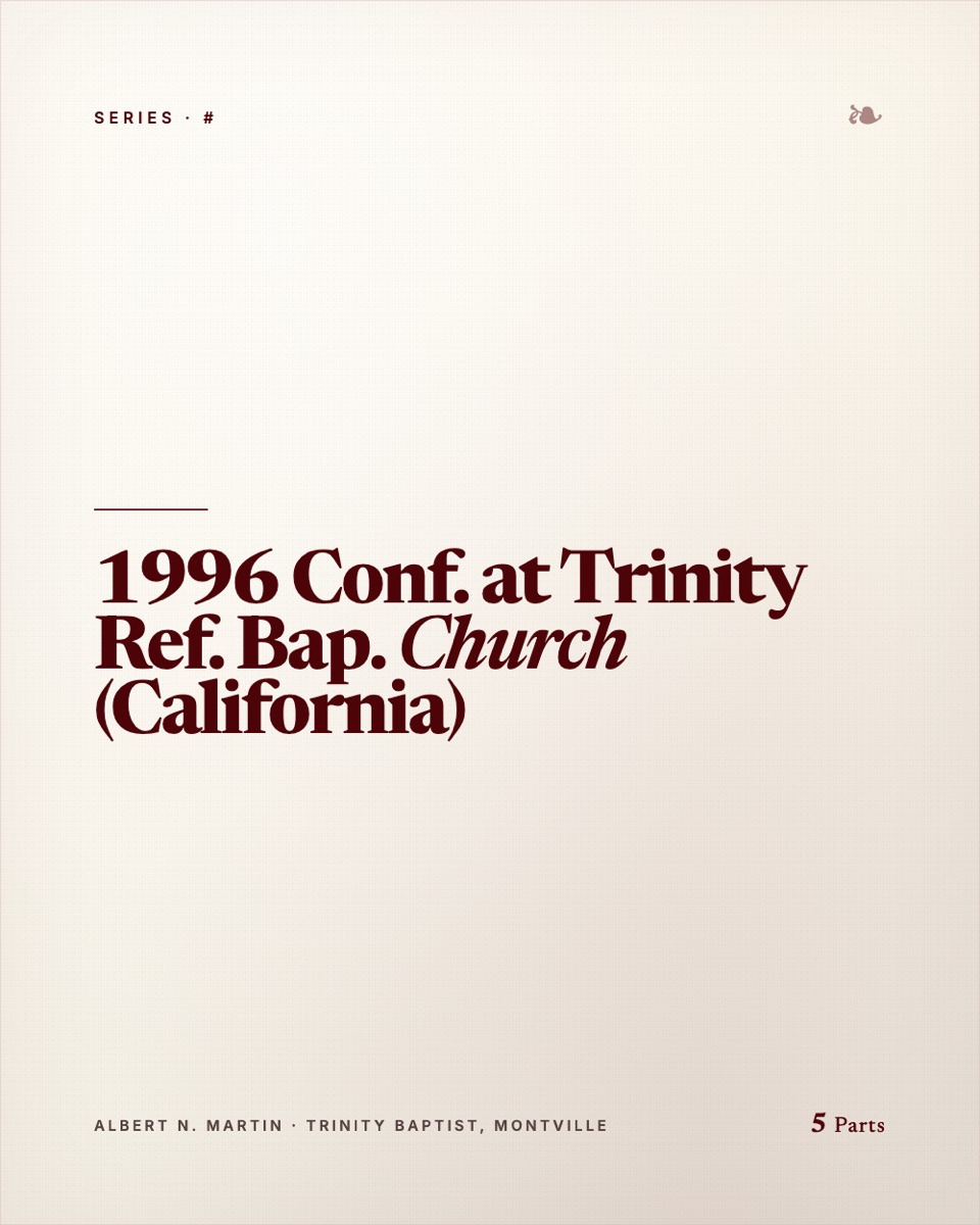1996 Conf. at Trinity Ref. Bap. Church (California)