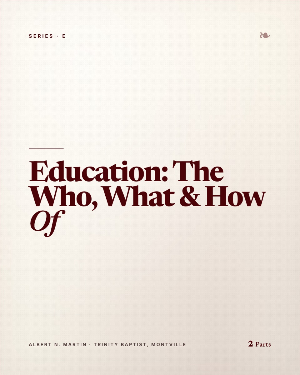 Education: The Who, What & How Of