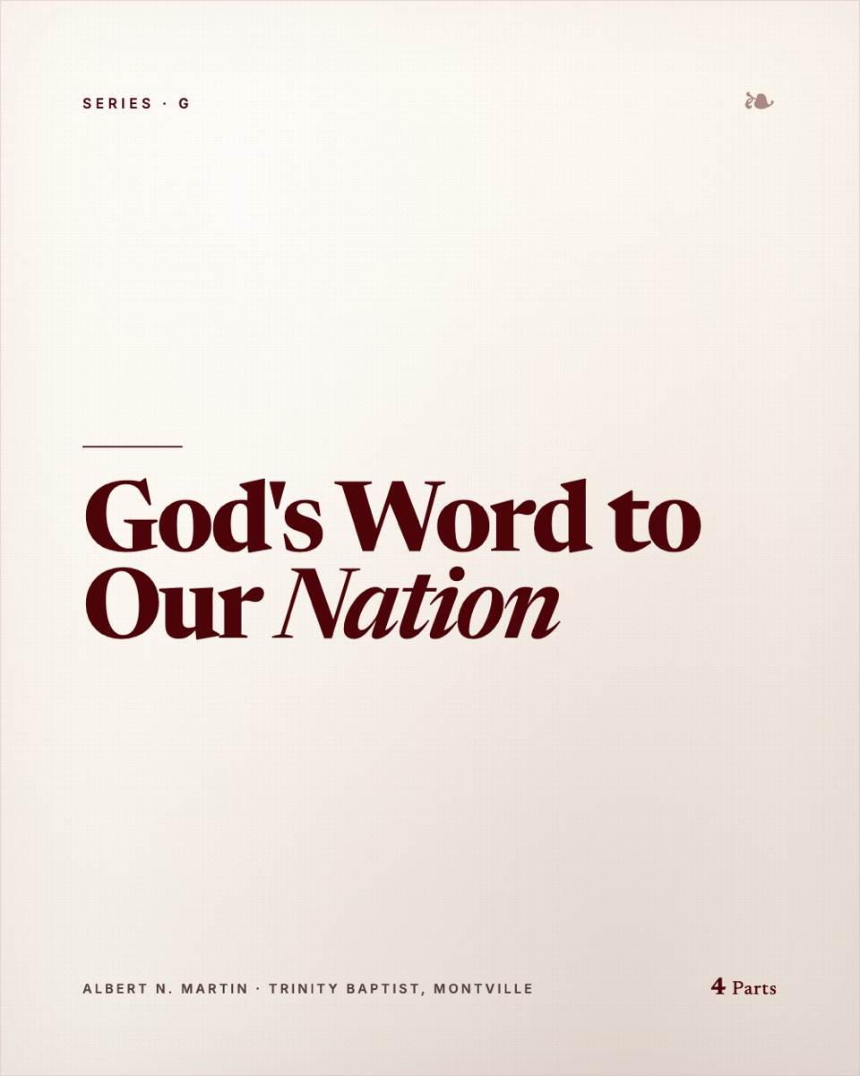 God's Word to Our Nation