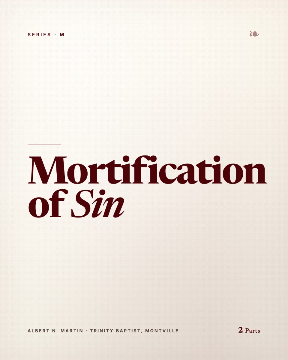 Mortification of Sin