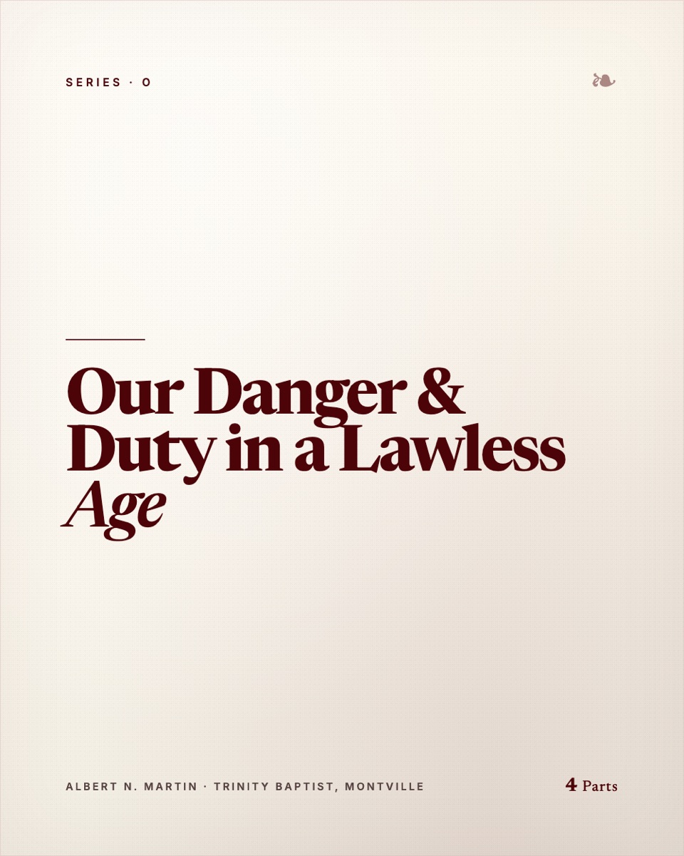 Our Danger & Duty in a Lawless Age