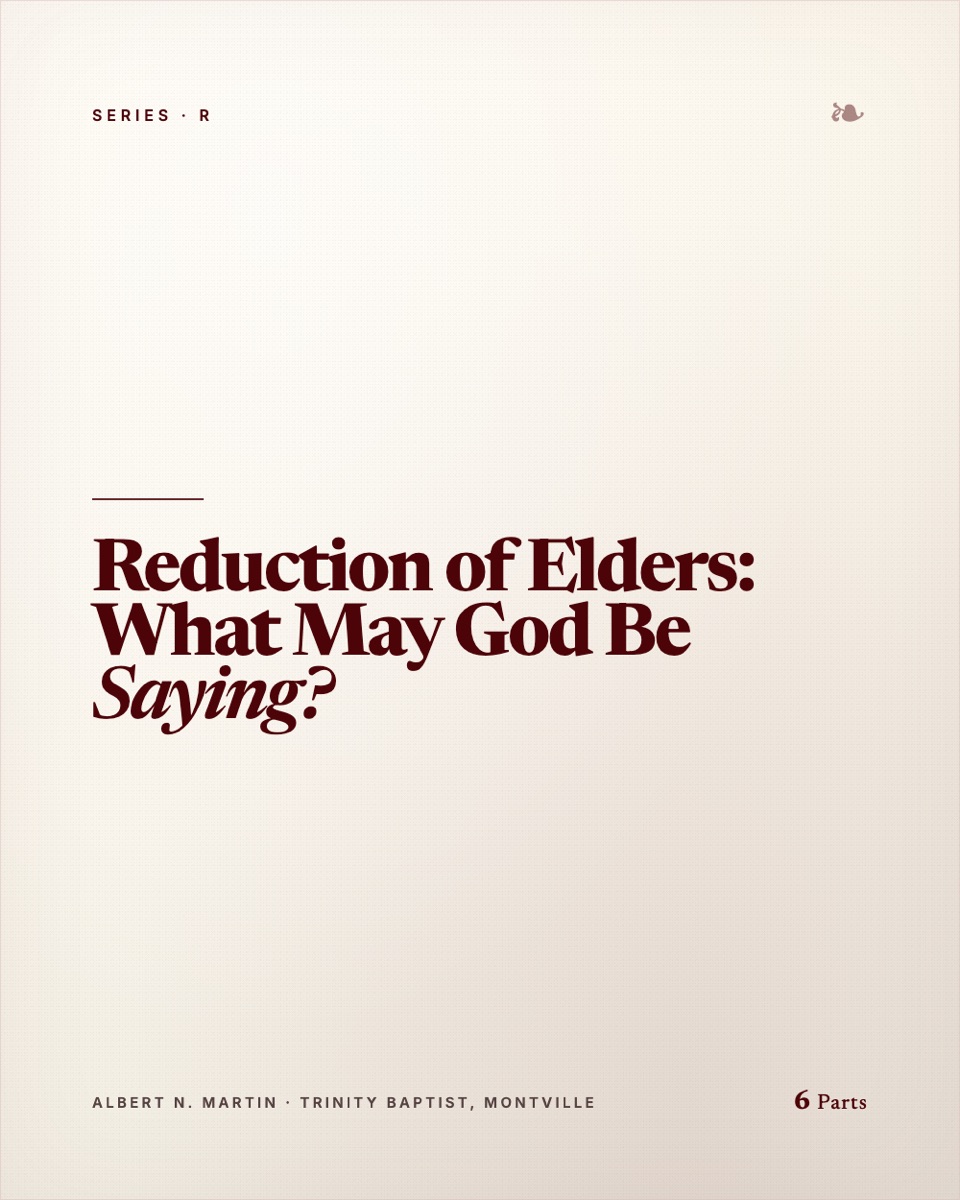 Reduction of Elders: What May God Be Saying?